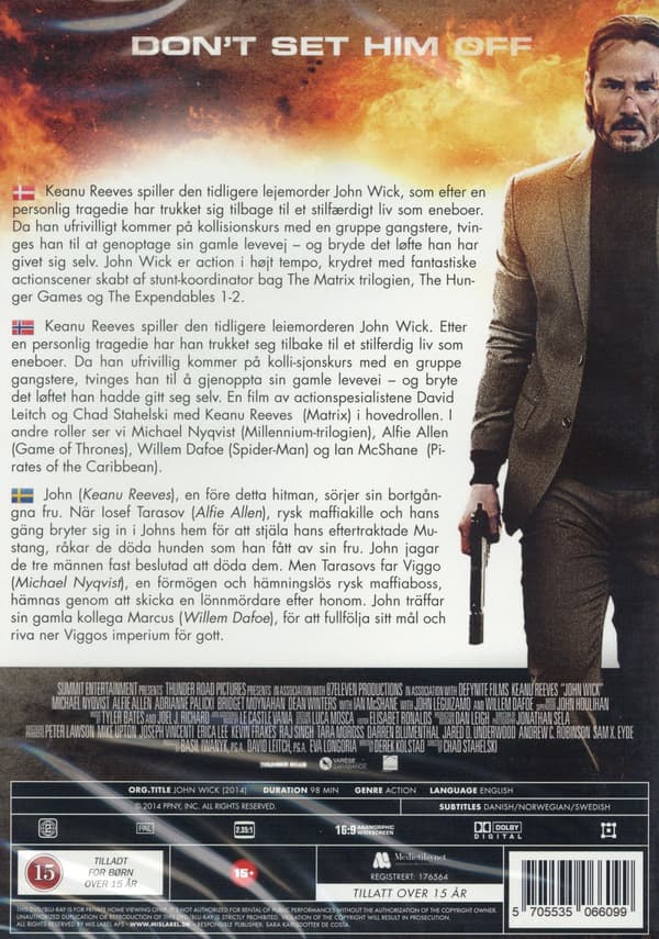John Wick 1 (DVD)