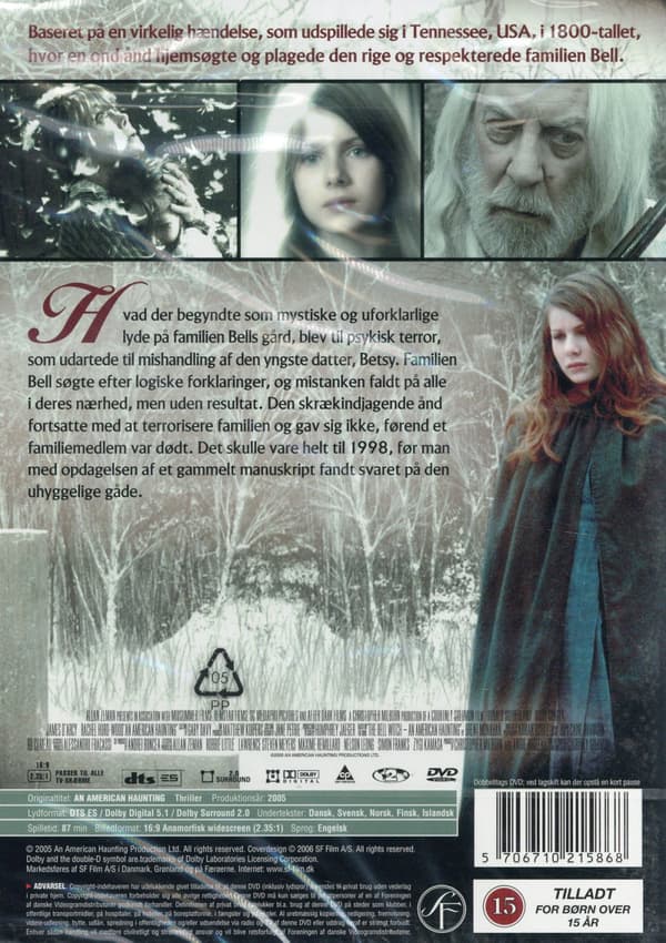An American haunting (DVD)