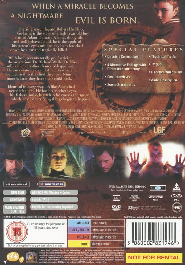 Godsend (Ej svensk text) (DVD)