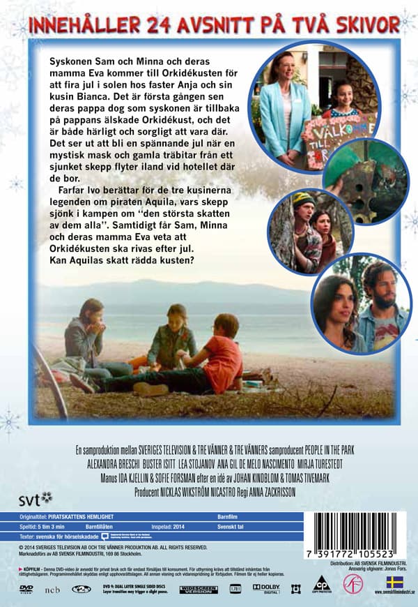 Piratskattens hemlighet (2014) (2 DVD)