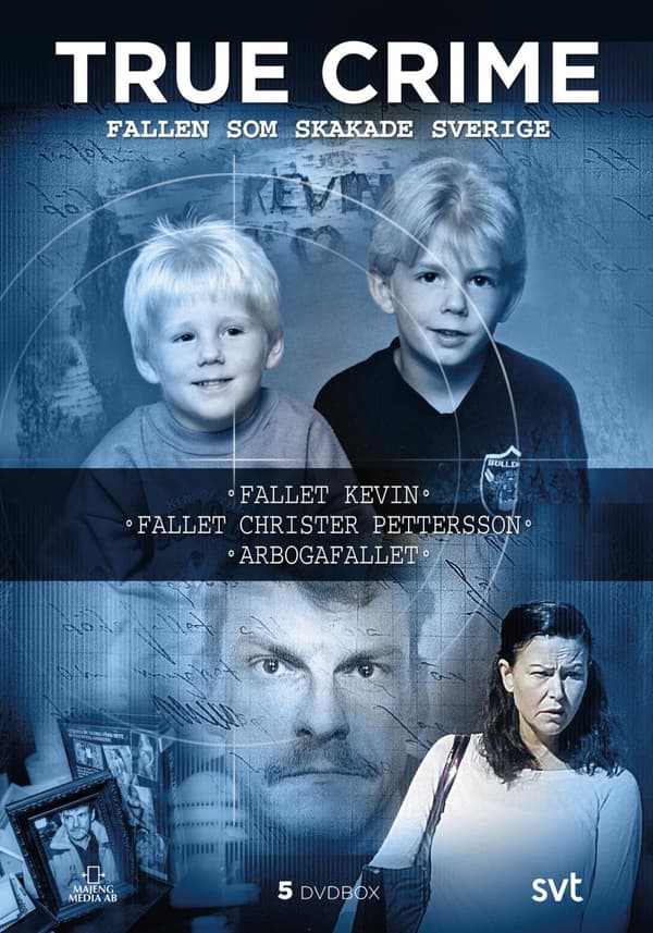 Fallen som skakade Sverige: Kevin, Christer P (5 DVD)