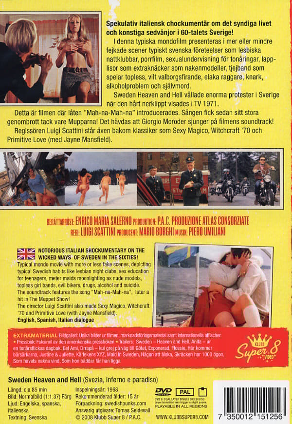 Sweden Heaven and hell (DVD)