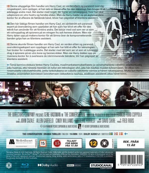 Avlyssningen (Blu-ray)