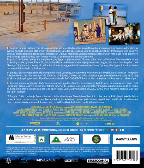 Bagdad Cafe (Blu-ray)