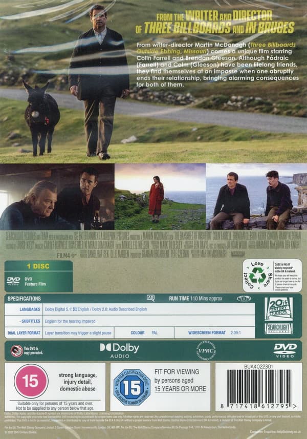 Banshees of Inisherin (Ej svensk text) (DVD)