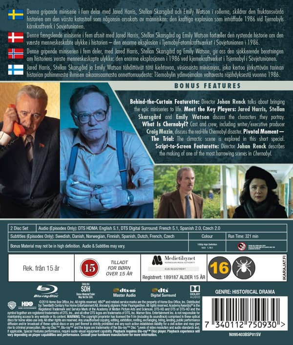 Chernobyl - Miniserien (2 Blu-ray)