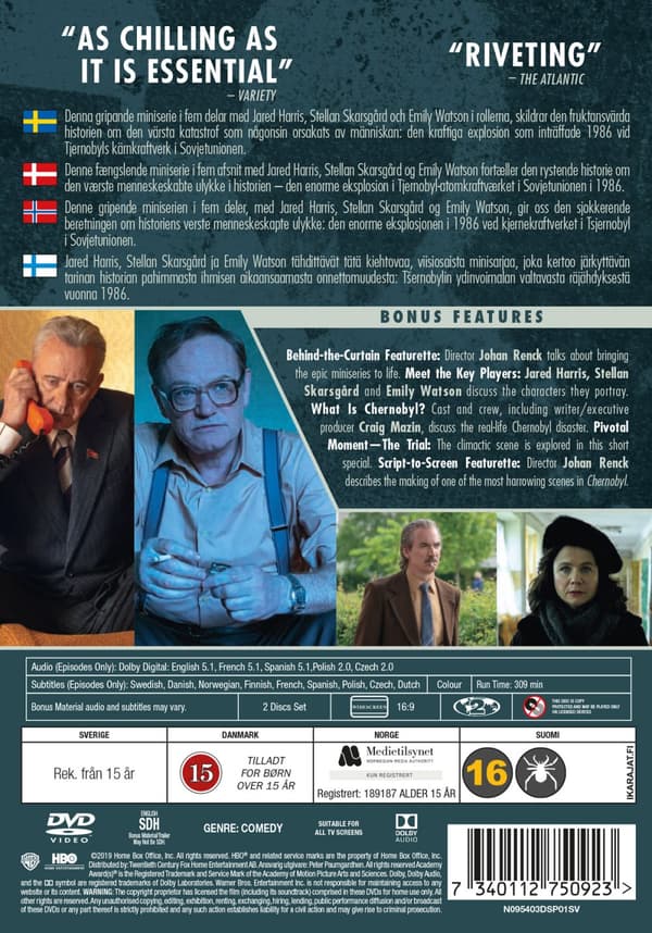 Chernobyl - Miniserien (2 DVD)