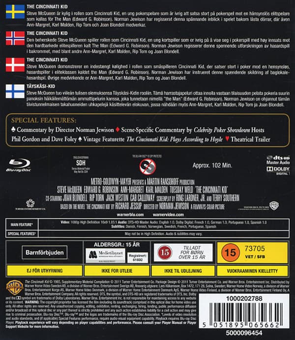 Cincinnati Kid (Blu-ray)