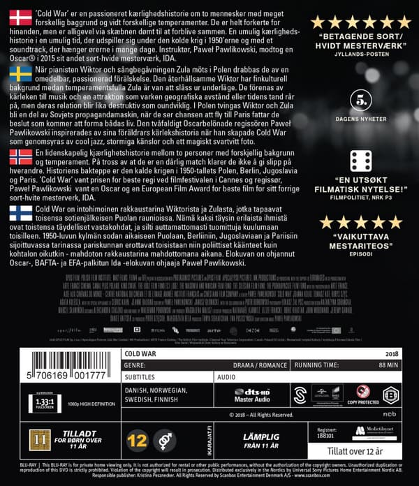 Cold War (Blu-ray)