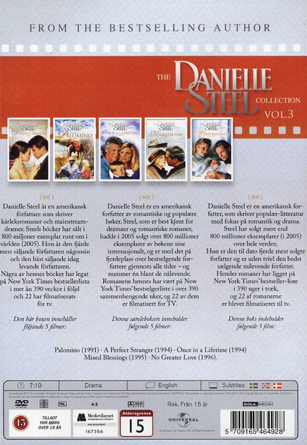 Danielle Steel / Miniseries box 3 (5 DVD)