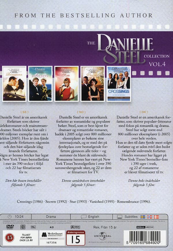 Danielle Steel / Miniseries box 4 (6 DVD)