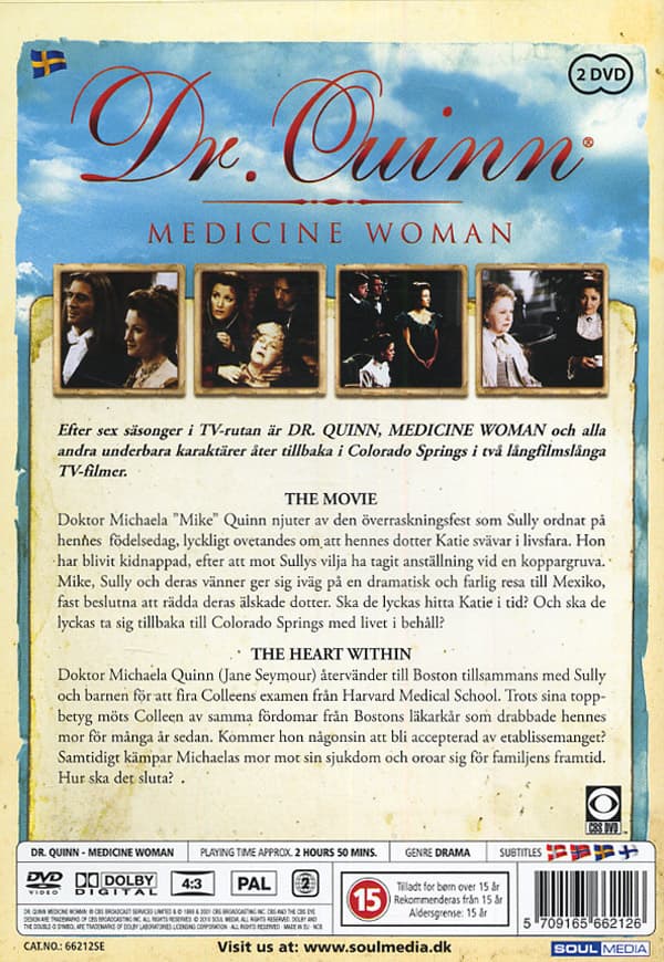 Dr Quinn / Movie collection (2 DVD)