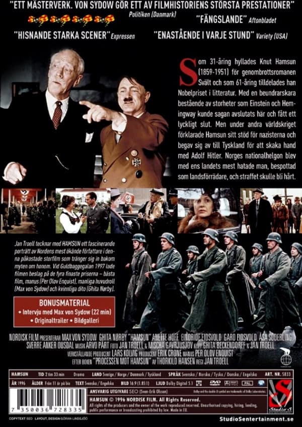 Hamsun (DVD)