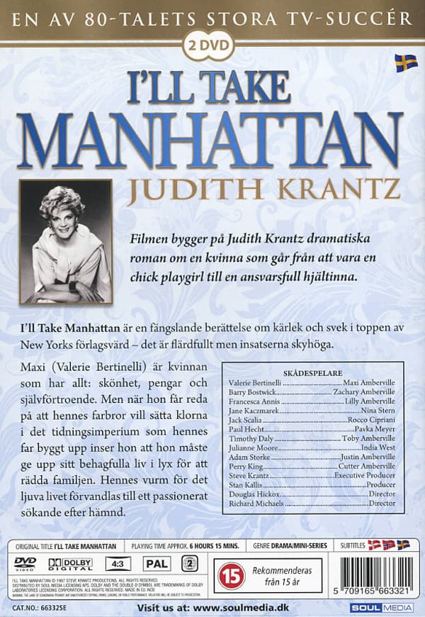 I'll take Manhattan - Miniserien (2 DVD)