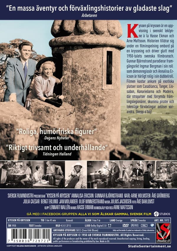 Kyssen på kryssen (DVD)
