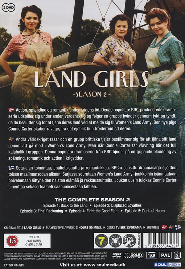 Land girls / Säsong 2 (2 DVD)