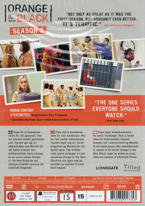 Orange is the new black / Säsong 2 (3 DVD)