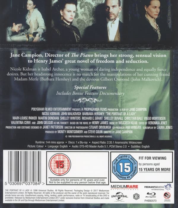 Porträtt av en dam (Ej svensk text) (Blu-ray)