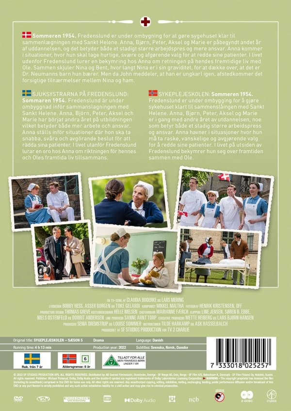 Sjuksystrarna på Fredenslund / Säsong 5 (2 DVD)
