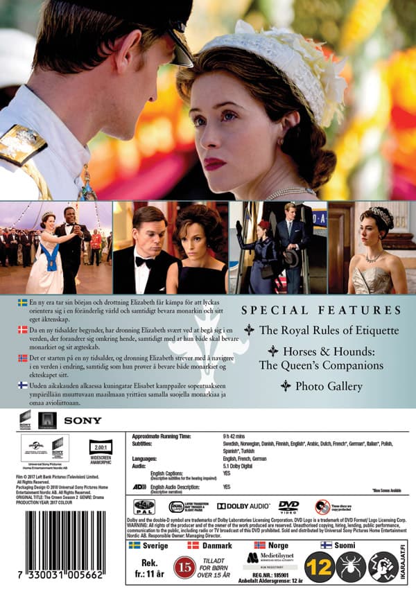 The Crown / Säsong 2 (4 DVD)