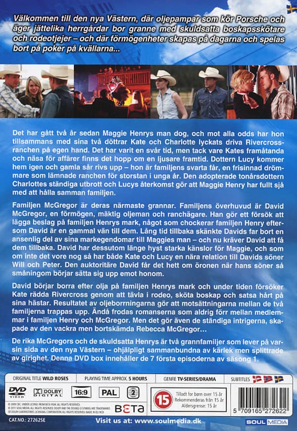 Wild roses / Säsong 1 Box 1 (Ej svensk text) (3 DVD)