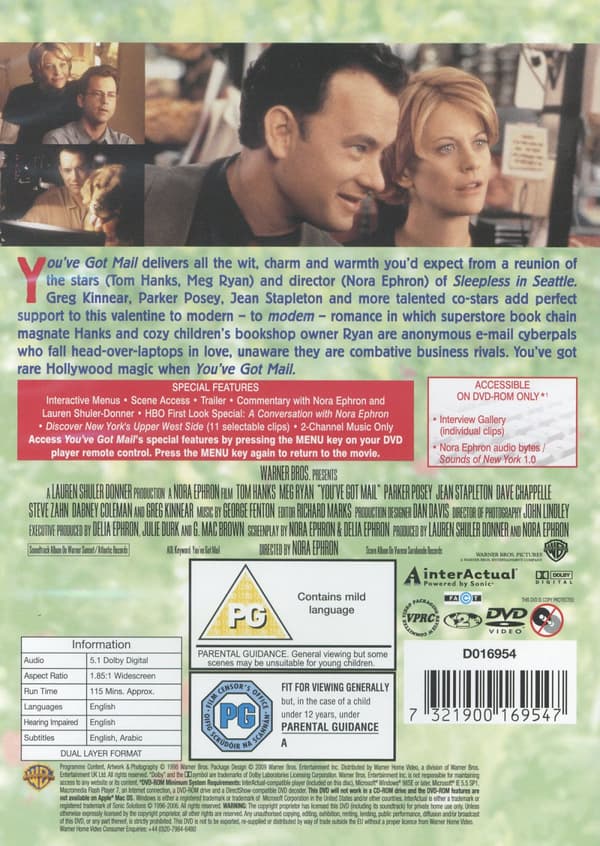 Du har mail (Ej svensk text) (DVD)