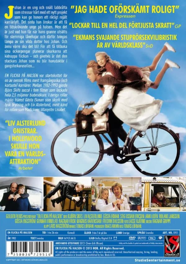 En flicka på halsen (DVD)
