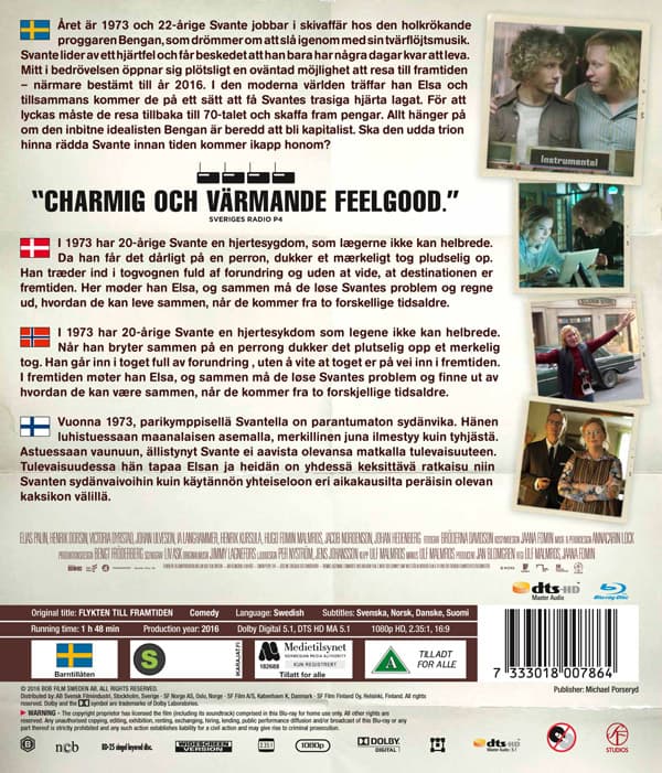 Flykten till framtiden (Blu-ray)