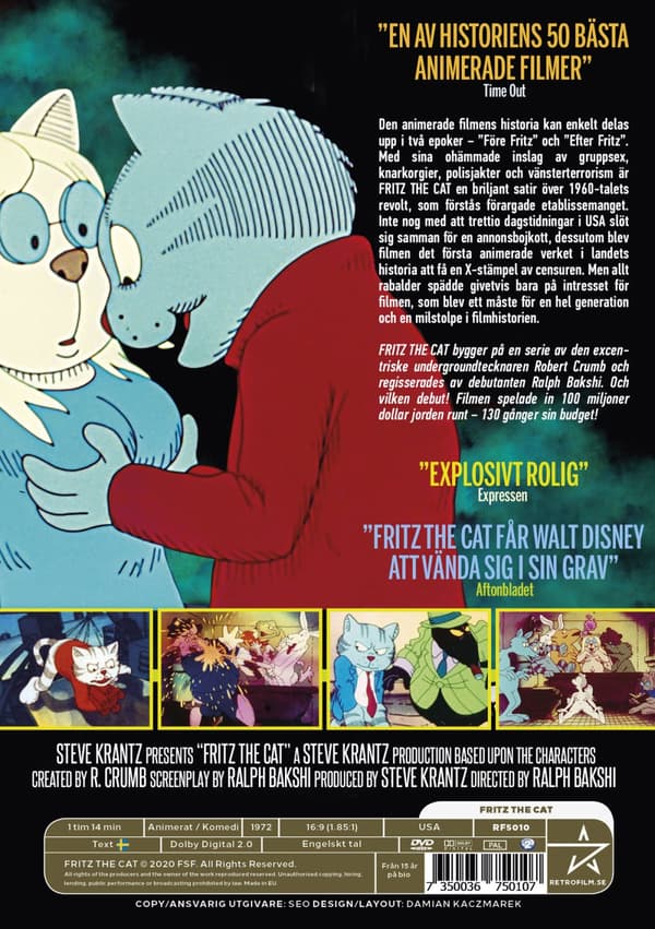 Fritz the cat (DVD)