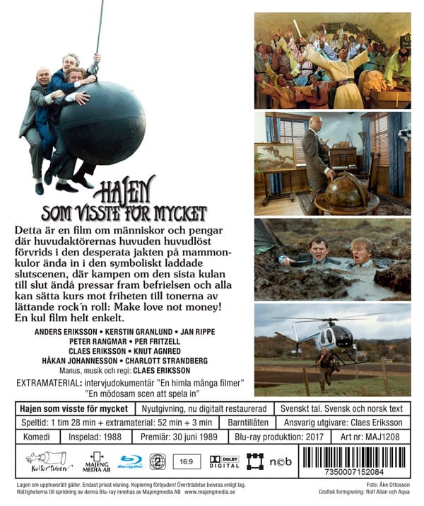 Galenskaparna / Hajen som visste för mycket (Blu-ray)