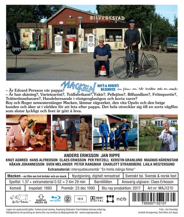 Galenskaparna / Macken - Filmen - Remastrad (Blu-ray)