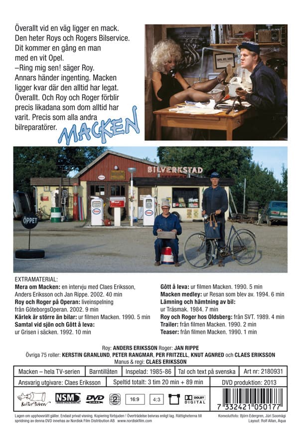 Galenskaparna / Macken: TV-serien - Remastrad (DVD)