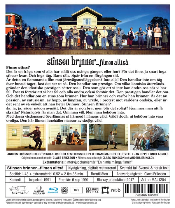 Galenskaparna / Stinsen brinner - Filmen (Blu-ray)