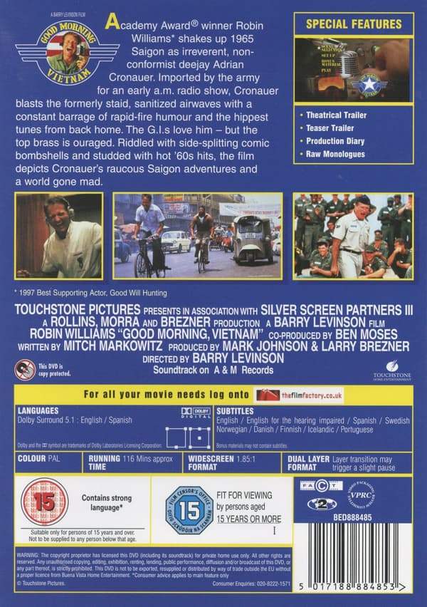 Good Morning Vietnam (DVD)