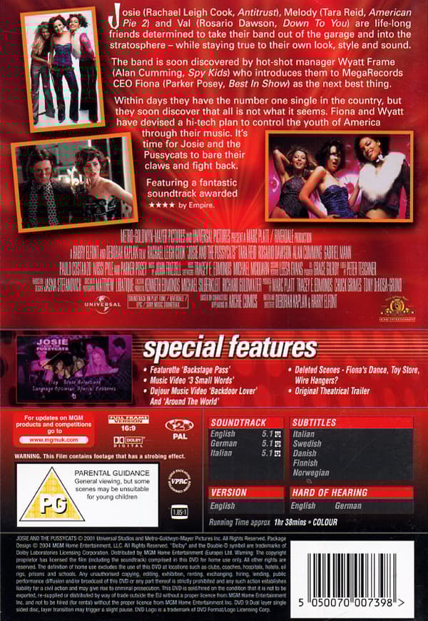 Josie and the Pussycats (DVD)