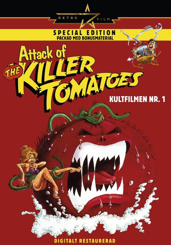 Mördartomaterna anfaller (DVD)