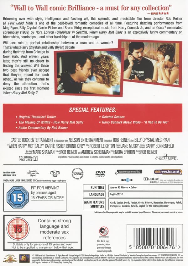 När Harry mötte Sally (DVD)