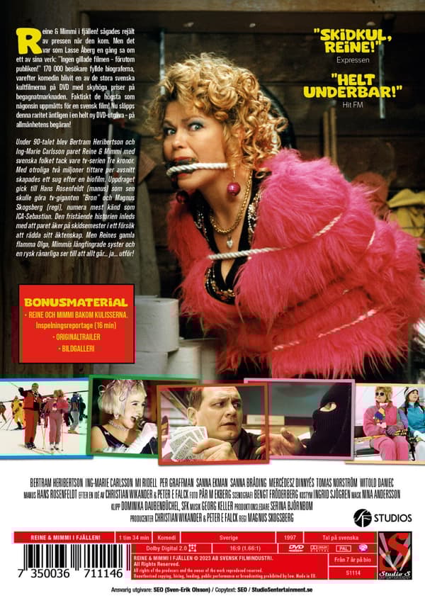 Reine & Mimmi i fjällen (DVD)