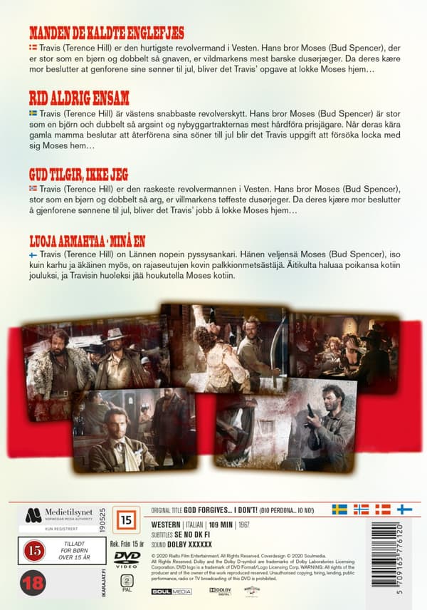 Rid aldrig ensam (Terence Hill / Bud Spencer) (DVD)