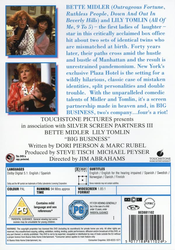 Två systrar för mycket (DVD)