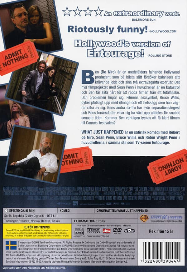 What just happened (DVD)
