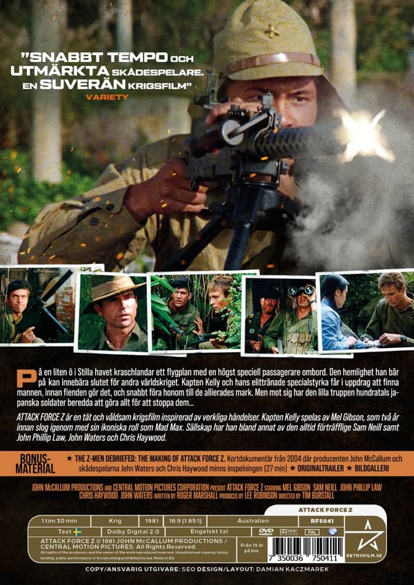 Attackstyrka Z - Digitalt restaurerad (DVD)