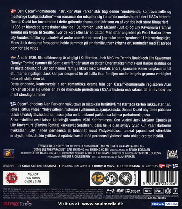 Come see the paradise (Blu-ray)