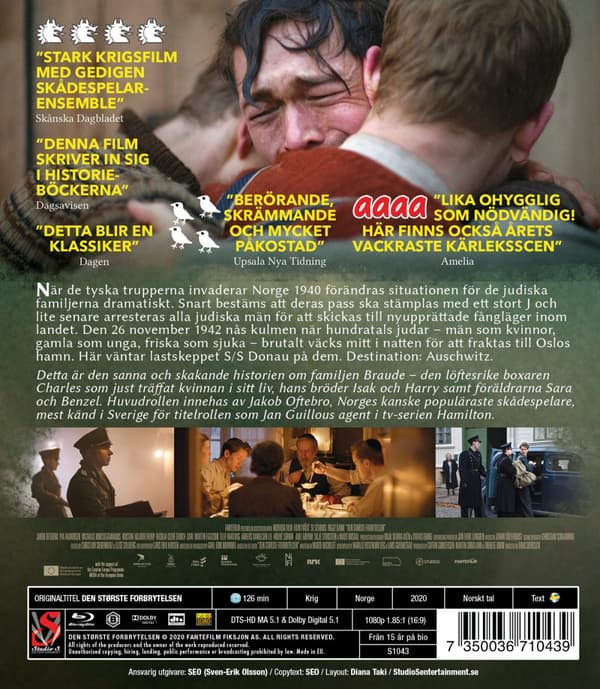 Den största förbrytelsen (Blu-ray)