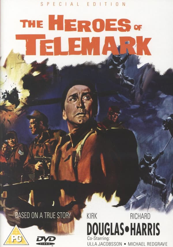 Hjältarna från Telemarken (Ej svensk text) (DVD)