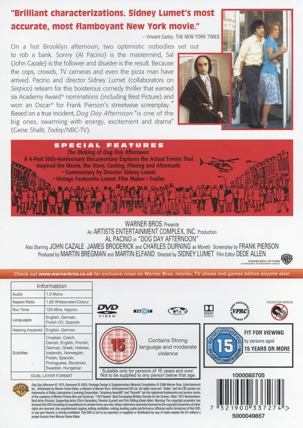 En satans eftermiddag (DVD)