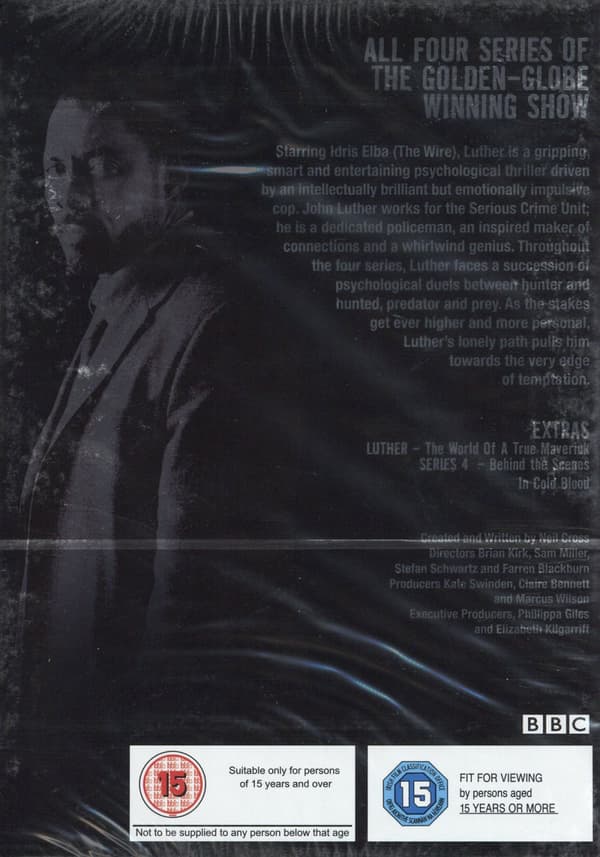 Luther / Säsong 1-4 Box (Ej svensk text) (7 DVD)