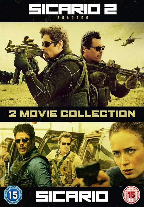 Sicario 1-2 (Ej svensk text) (2 DVD)