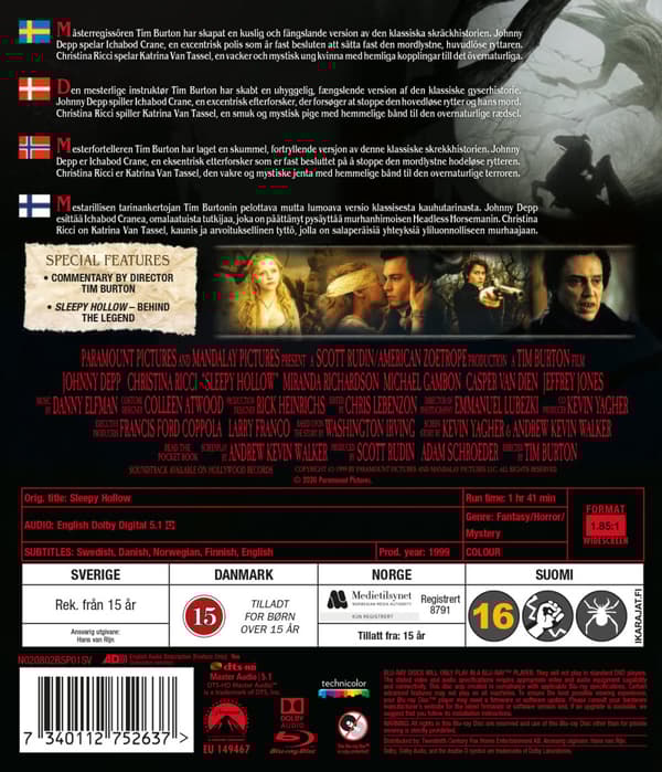 Sleepy Hollow (Blu-ray)