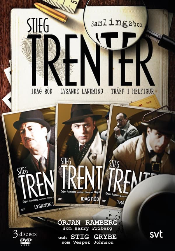 Stieg Trenter / Deckartrilogin - Samlingsbox (3 DVD)